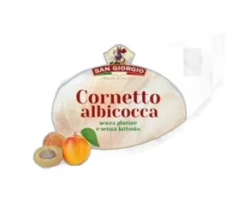 Cornetto albicocca sena glutine 100 g