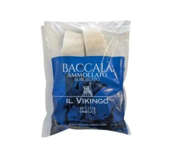 Porzioni di baccala’ ammollato 450 g