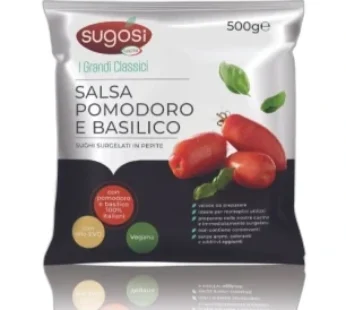 Salsa pomodoro e basilico 500 g Sugosi