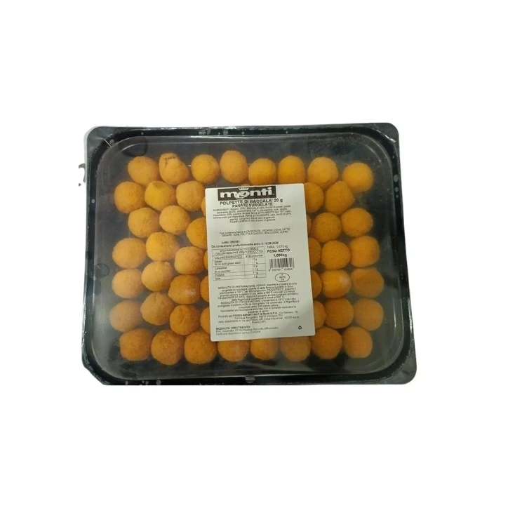 Polpettine di baccala' 1 kg
